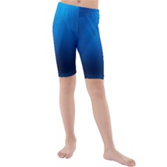 Underwater Sunlight Kid s Mid Length Swim Shorts