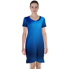 Underwater Sunlight Short Sleeve Nightdresses