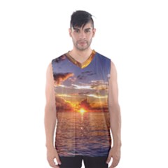 Tahitian Sunset Men s Basketball Tank Top