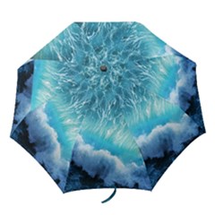 Storm Waves Folding Umbrellas