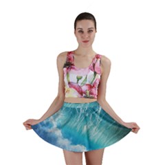 Storm Waves Mini Skirts by trendistuff