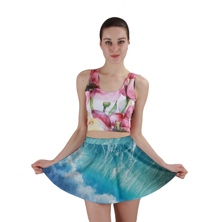 STORM WAVES Mini Skirts