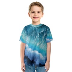 Storm Waves Kid s Sport Mesh Tees