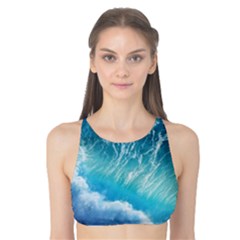 Storm Waves Tank Bikini Top