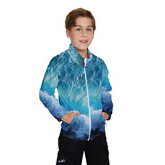 Storm Waves Wind Breaker (kids) by trendistuff