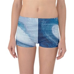 Ocean Wave 2 Reversible Boyleg Bikini Bottoms