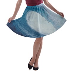 Ocean Wave 2 A-line Skater Skirt