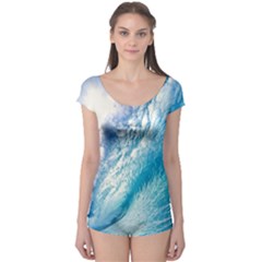 Ocean Wave 1 Short Sleeve Leotard