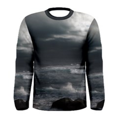 Ocean Storm Men s Long Sleeve T-shirts