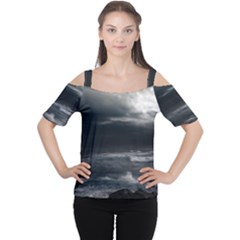 Ocean Storm Women s Cutout Shoulder Tee