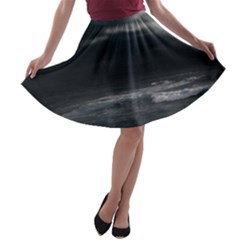 Ocean Storm A-line Skater Skirt