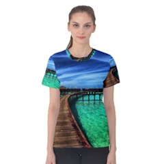 Maldives 2 Women s Cotton Tee