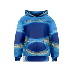 Great Blue Hole 2 Kid s Pullover Hoodies by trendistuff