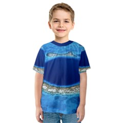 Great Blue Hole 2 Kid s Sport Mesh Tees