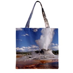 Yellowstone Castle Zipper Grocery Tote Bags