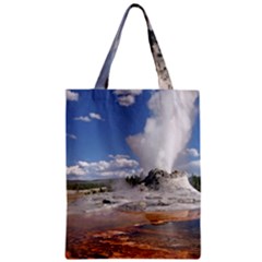 Yellowstone Castle Zipper Classic Tote Bags