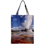 YELLOWSTONE CASTLE Zipper Classic Tote Bags