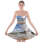 YELLOWSTONE CASTLE Strapless Bra Top Dress