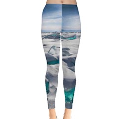 Turquoise Ice Women s Leggings by trendistuff