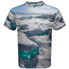 Turquoise Ice Men s Cotton Tees