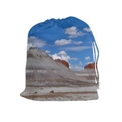 Petrified Forrest Tepees Drawstring Pouches (extra Large)