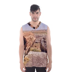 Petrified Desert Men s Basketball Tank Top by trendistuff