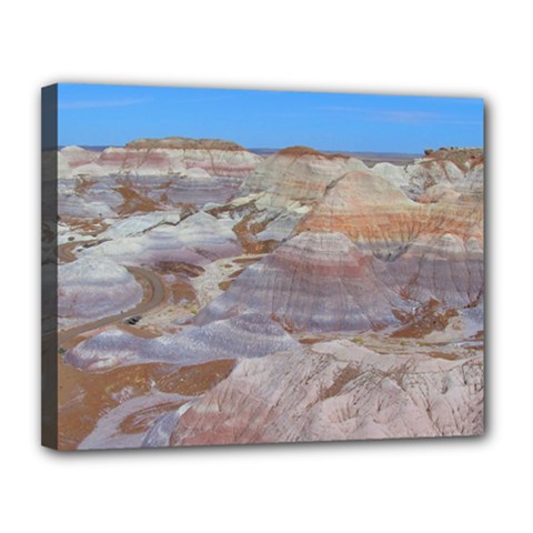 Painted Desert Canvas 14  X 11 