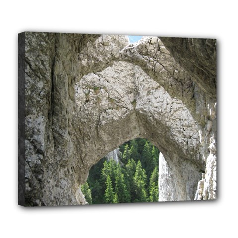 Limestone Formations Deluxe Canvas 24  X 20  