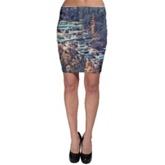 Huanglong Pools Bodycon Skirts