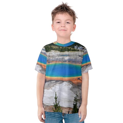 Grand Prismatic Kid s Cotton Tee by trendistuff