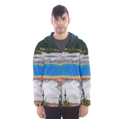 Grand Prismatic Hooded Wind Breaker (men) by trendistuff