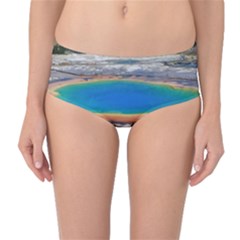 Grand Prismatic Mid-waist Bikini Bottoms by trendistuff