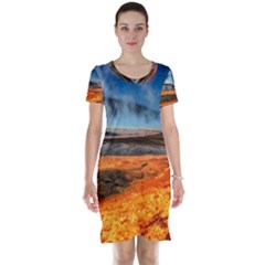 Fire River Short Sleeve Nightdresses