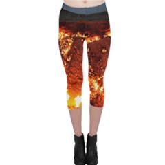 Door To Hell Capri Leggings