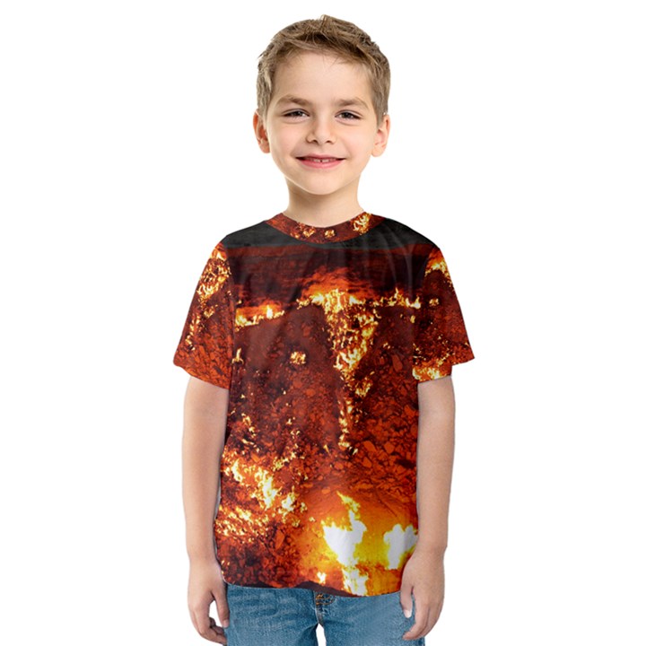 DOOR TO HELL Kid s Sport Mesh Tees