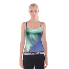 Aurora Borealis Spaghetti Strap Tops by trendistuff