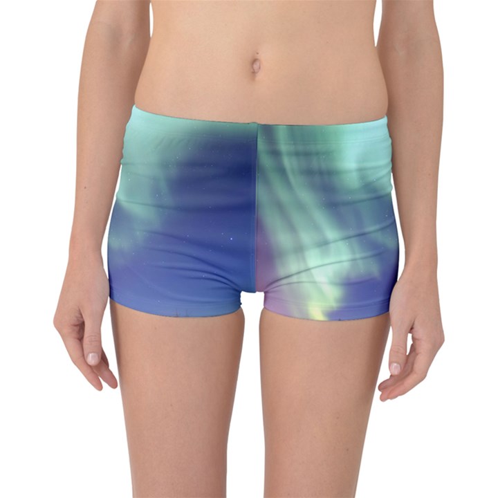 AURORA BOREALIS Boyleg Bikini Bottoms