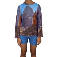 Zion National Park Kid s Long Sleeve Swimwear