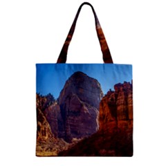 Zion National Park Zipper Grocery Tote Bags