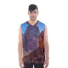 Zion National Park Men s Basketball Tank Top by trendistuff