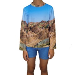 Zhangye Danxia Kid s Long Sleeve Swimwear