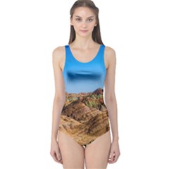 Zhangye Danxia One Piece Swimsuit