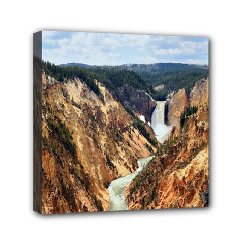 Yellowstone Gc Mini Canvas 6  X 6 