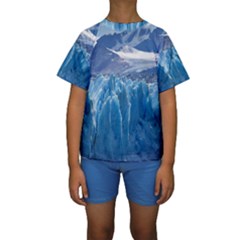 Upsala Glacier Kid s Short Sleeve Swimwear by trendistuff