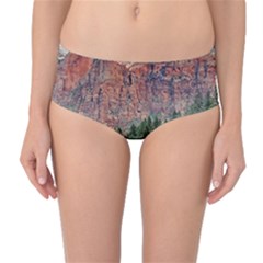 Upper Emerald Trail Mid-waist Bikini Bottoms