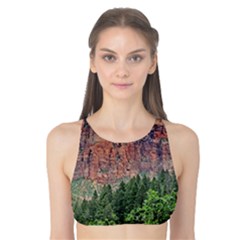 Upper Emerald Trail Tank Bikini Top