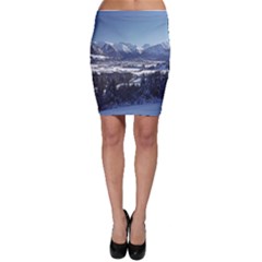 Snowy Mountains Bodycon Skirts by trendistuff