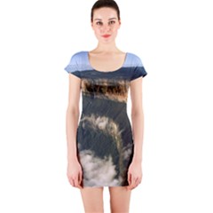 Mount Roraima 2 Short Sleeve Bodycon Dresses