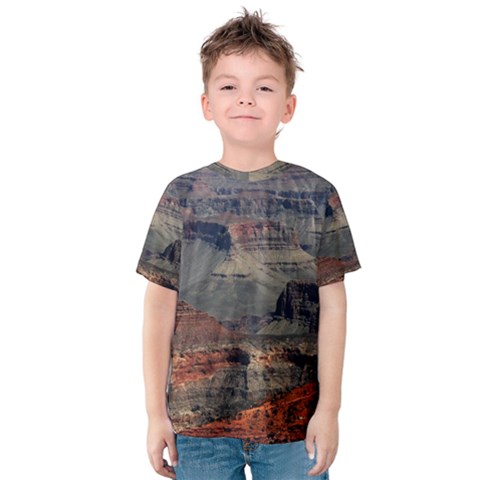 Grand Canyon 2 Kid s Cotton Tee by trendistuff