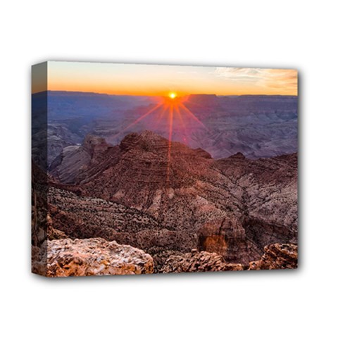 Grand Canyon 1 Deluxe Canvas 14  X 11  by trendistuff